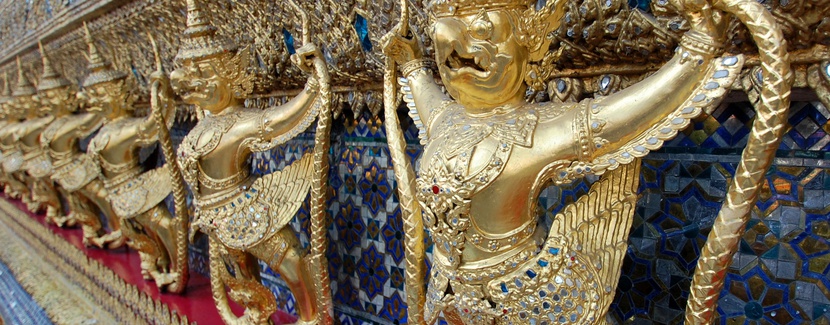 Tajlandia - pałac królewski w Bangkoku