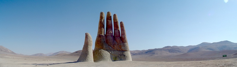Mano del Desierto na pustyni Atacama